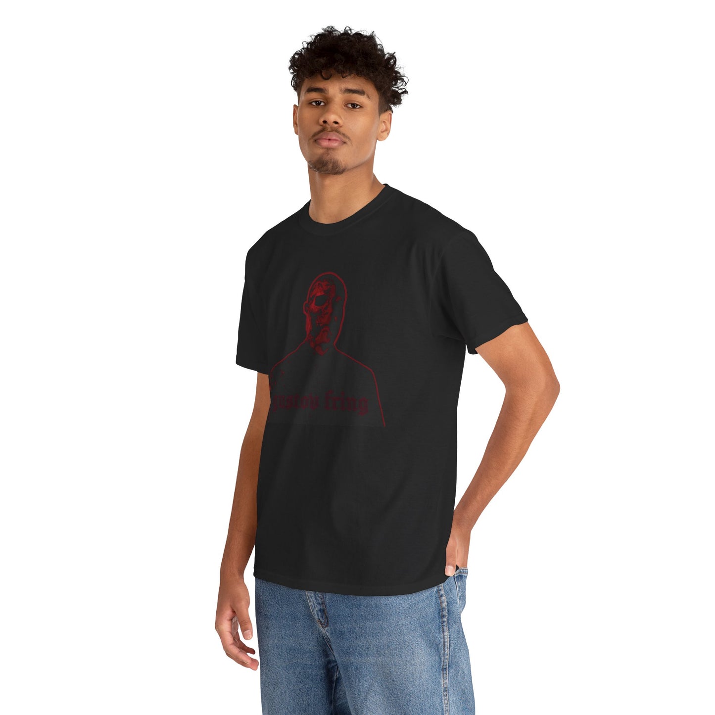 GUS FRING BREAKING BAD T-SHIRT RED PHOTO 1