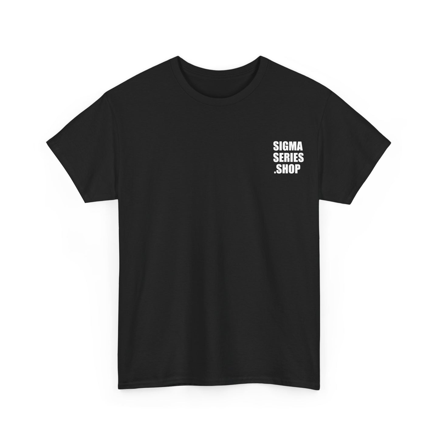 SIGMASERIES.SHOP LOGO T-SHIRT BLACK