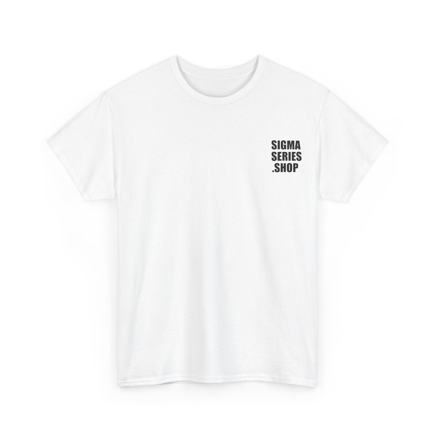 SIGMASERIES.SHOP LOGO T-SHIRT WHITE
