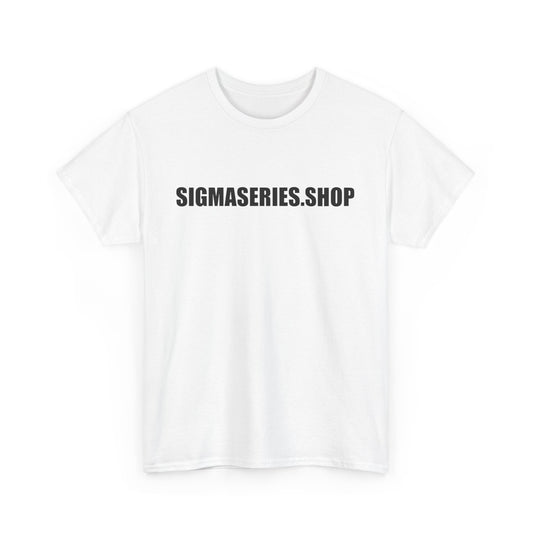SIGMA SERIES SHOP LOGO T-SHIRT WHITE
