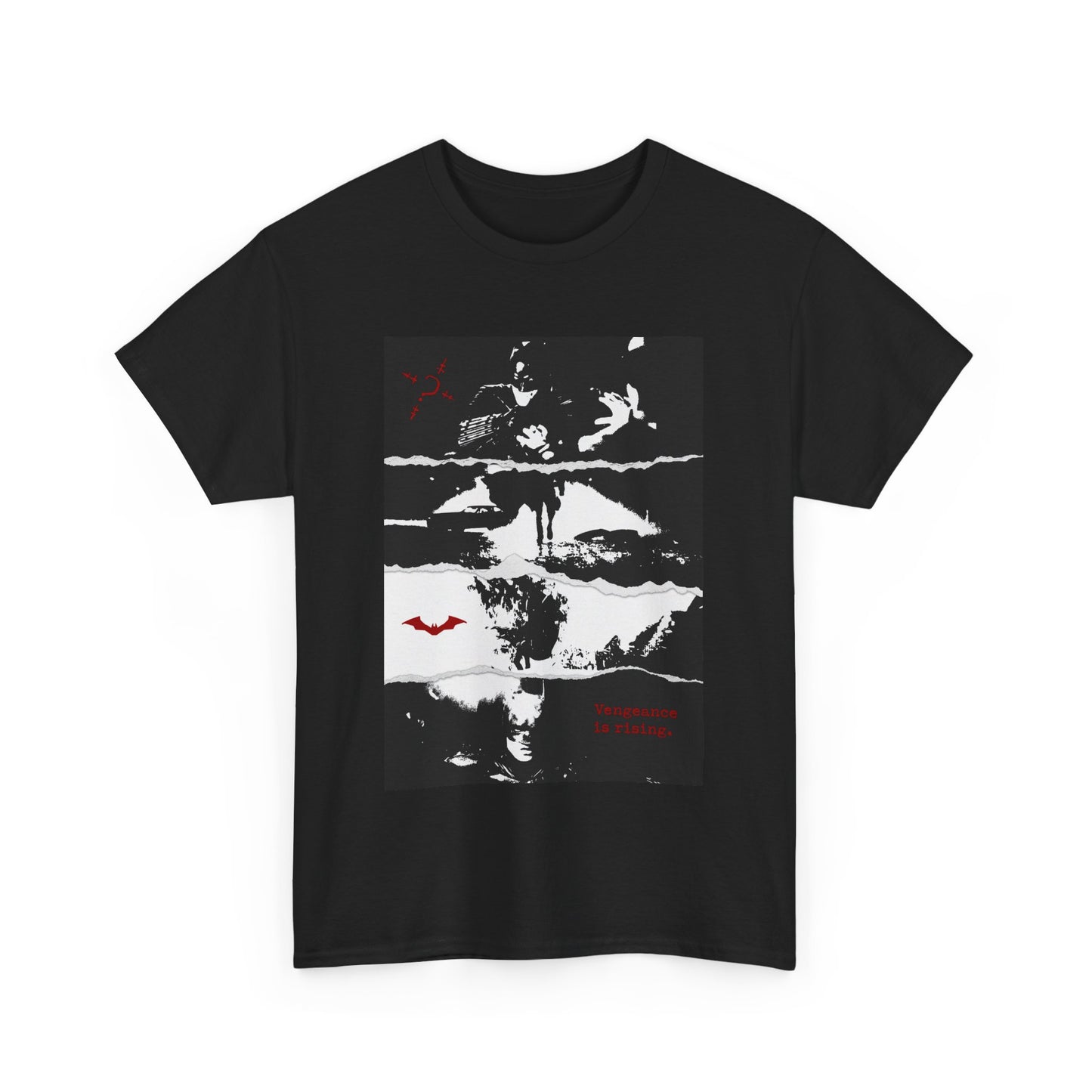 THE BATMAN 2022 RIPPED COMIC ART GRAPHIC T-SHIRT