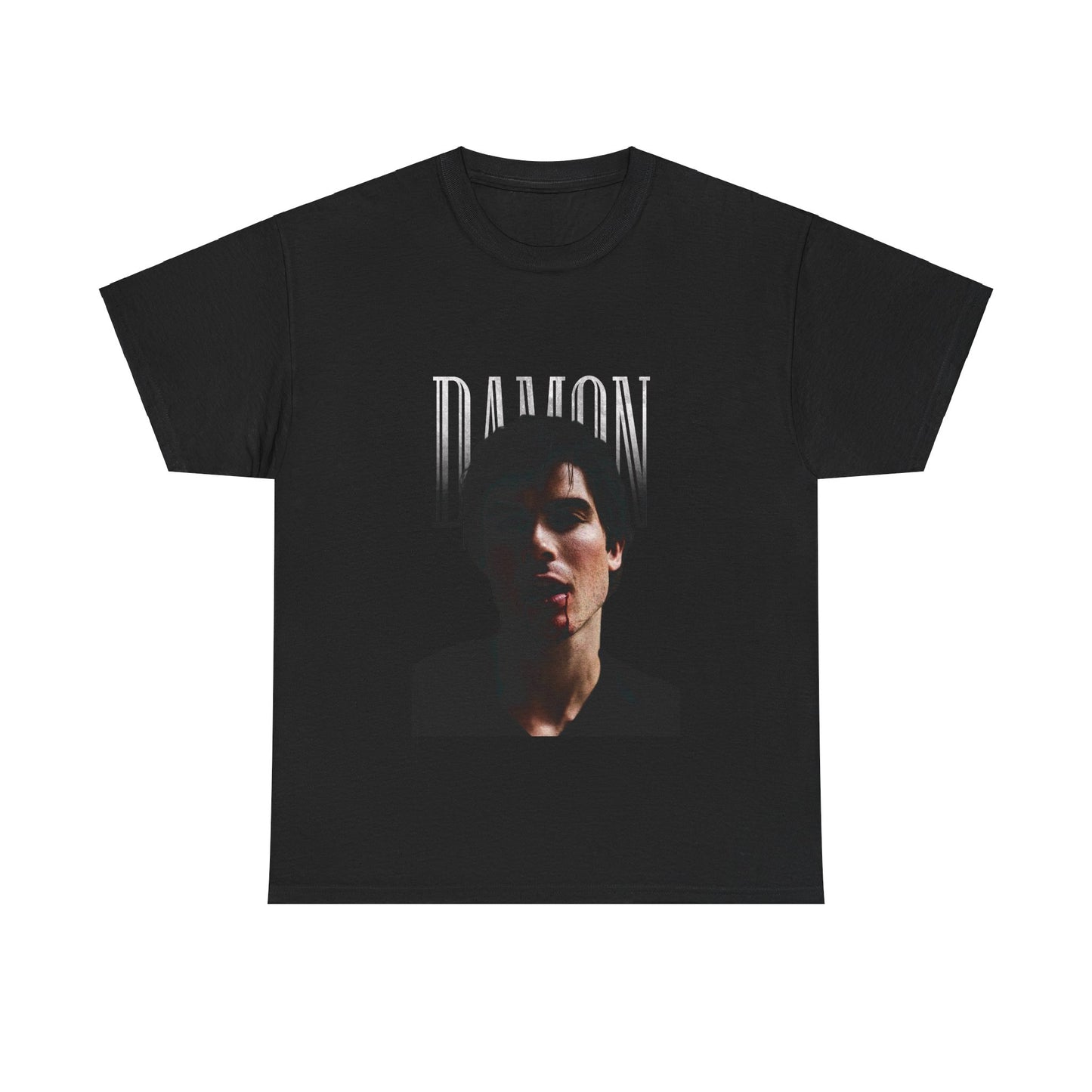 DAMON SALVATORE VAMPIRE DIARIES GRAPHIC TEE