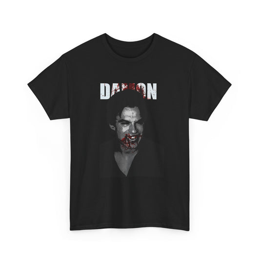 DAMON SALVATORE VAMPIRE DIARIES GRAPHIC T-SHIRT