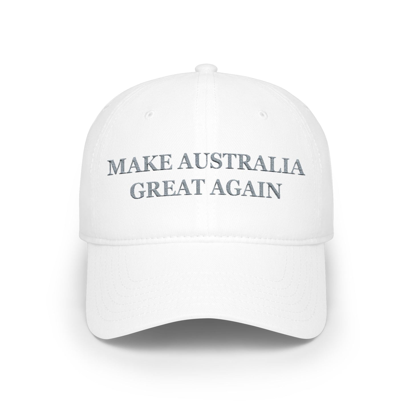 MAKE AUSTRALIA GREAT AGAIN EMBROIDERED HAT BLACK