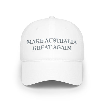 MAKE AUSTRALIA GREAT AGAIN EMBROIDERED HAT BLACK