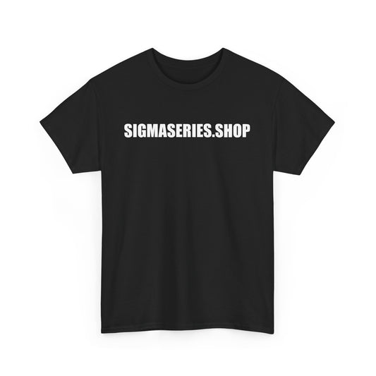 SIGMA SERIES SHOP LOGO TEE BLACK