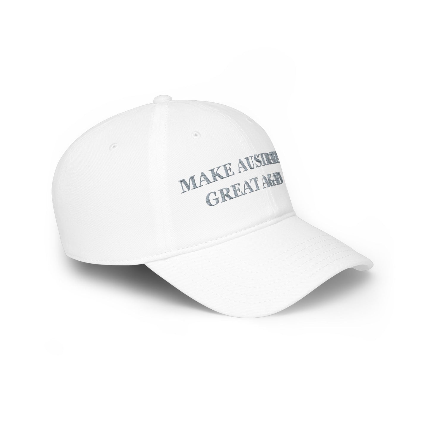 MAKE AUSTRALIA GREAT AGAIN EMBROIDERED HAT BLACK