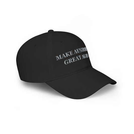 MAKE AUSTRALIA GREAT AGAIN EMBROIDERED HAT BLACK