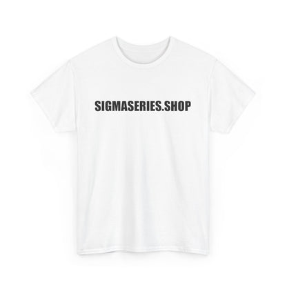 SIGMA SERIES SHOP LOGO TEE WHITE