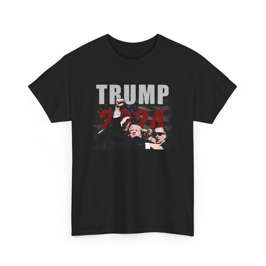 TRUMP 2024 HEAVY COTTON T-SHIRT